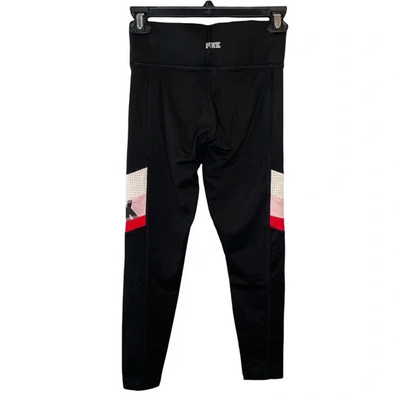 VS PINK Ultimate Leggings XS Black and Pink - Picture 3 of 4